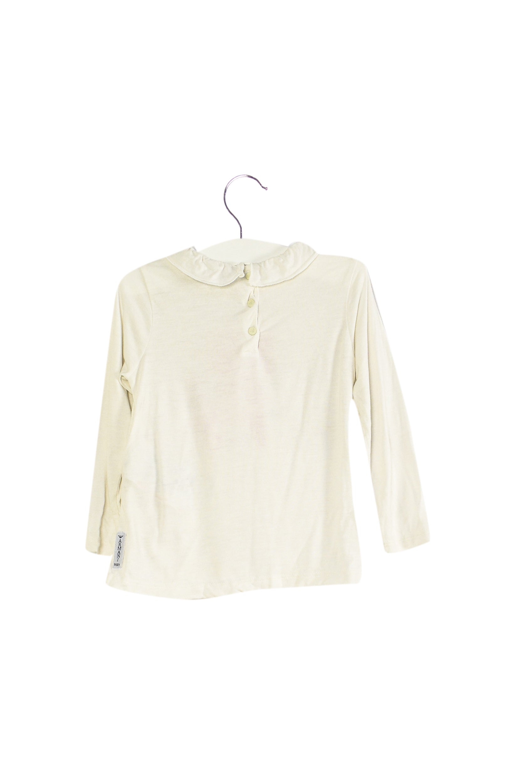 Armani Long Sleeve Baby Top for 12 Months - Soft Cotton Comfort Shirt for Infants - Perfect for Family Outings and Special Occasions