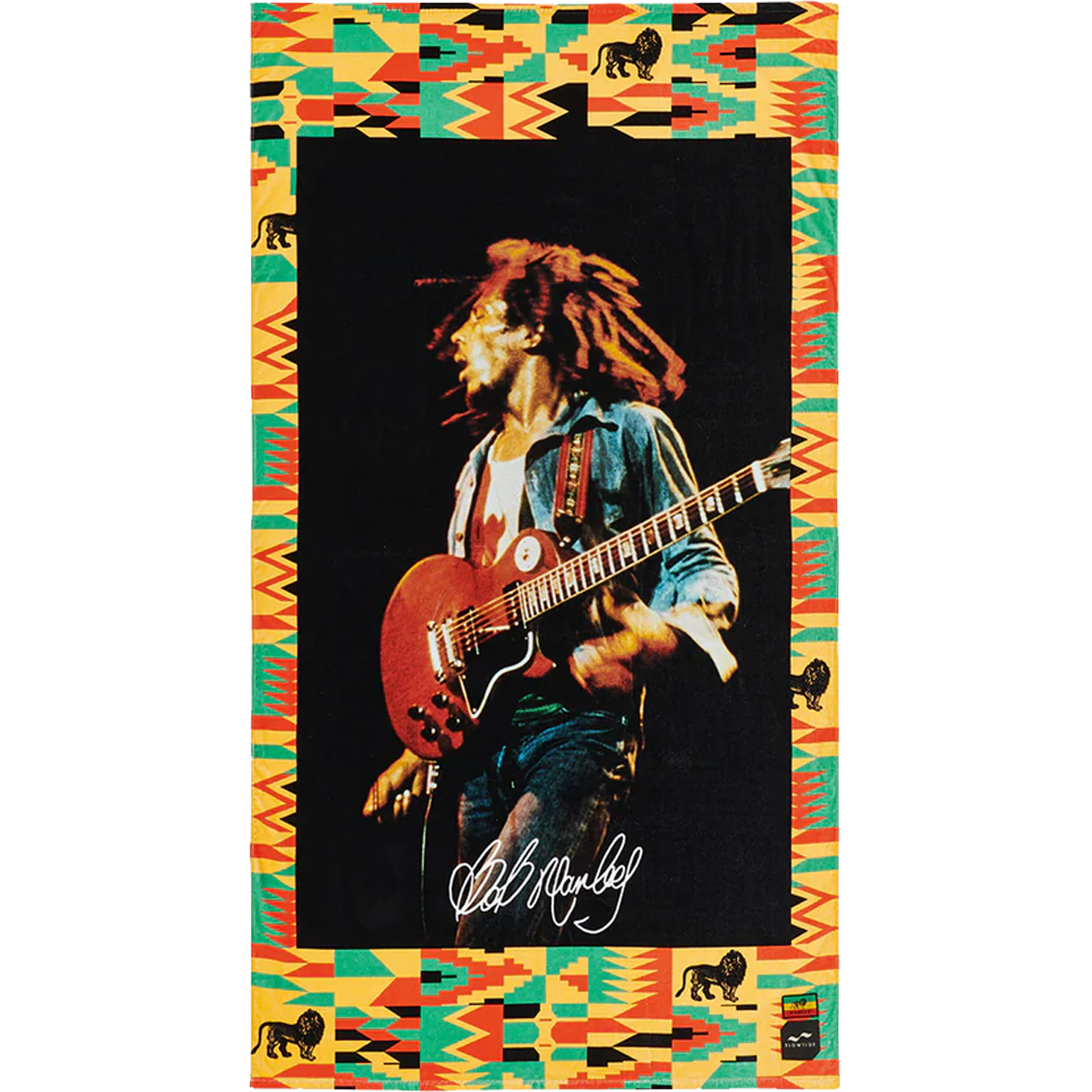 Bob Marley x Slowtide Trenchtown Beach Towel - Large 60