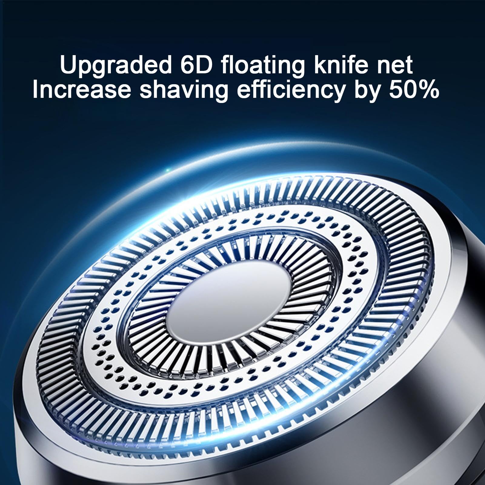 Premium Electric Shaver for Men & Women - Rechargeable Cordless Facial Hair Trimmer, Body Groomer for Armpit, Beard & Body Shaving - Perfect for Travel, Dating & Daily Grooming Routine