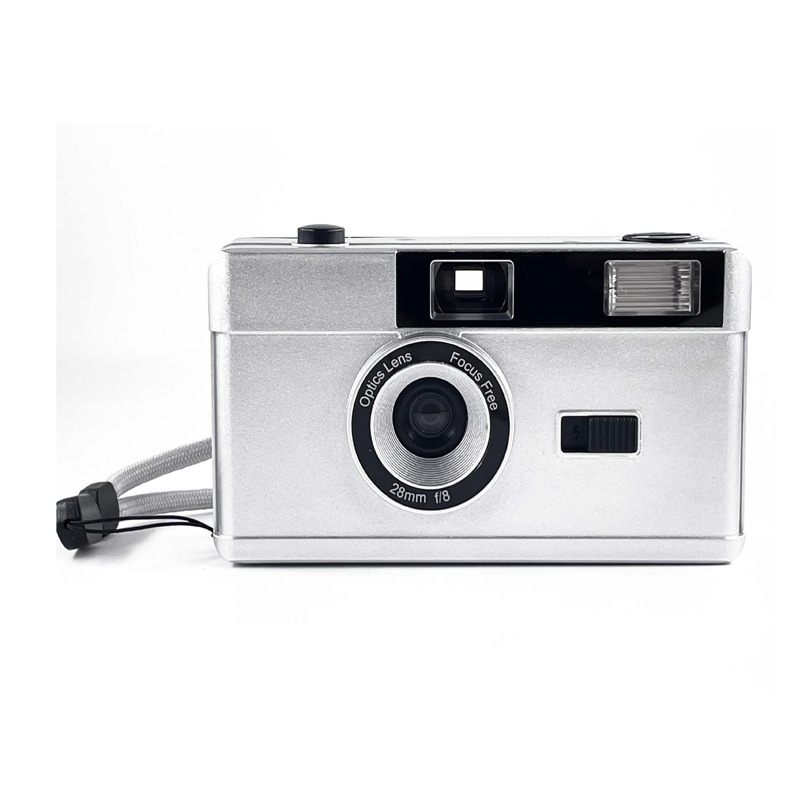 Vintage 35mm Film Camera - Portable, Battery-Powered, Reusable & Focus-Free - Perfect for Summer Vacations, Camping, Trips & Gifts for Adults & Teens | Capture Memories in Retro Style