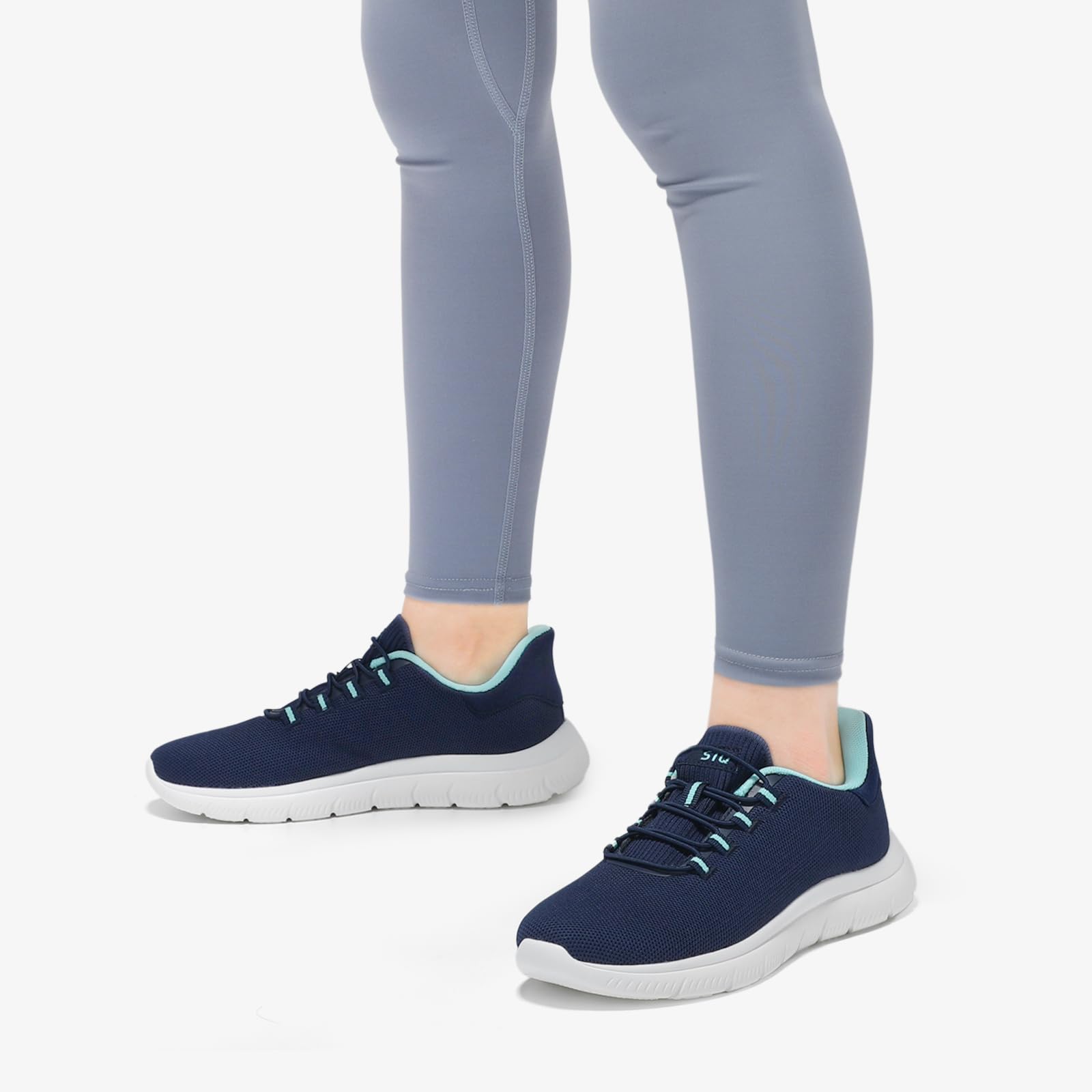 STQ Women's Slip-On Sneakers - Lightweight Walking Shoes with Orthopedic Arch Support for Nurses, Maternity & Comfort - Perfect for Work, Travel & Daily Activities
