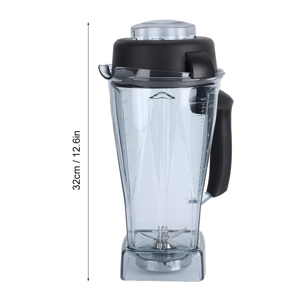 Rehomy Replacement Blender Jar for Vitamix - BPA-Free 48oz Transparent Container - Perfect for Smoothies, Soups & Nut Butters