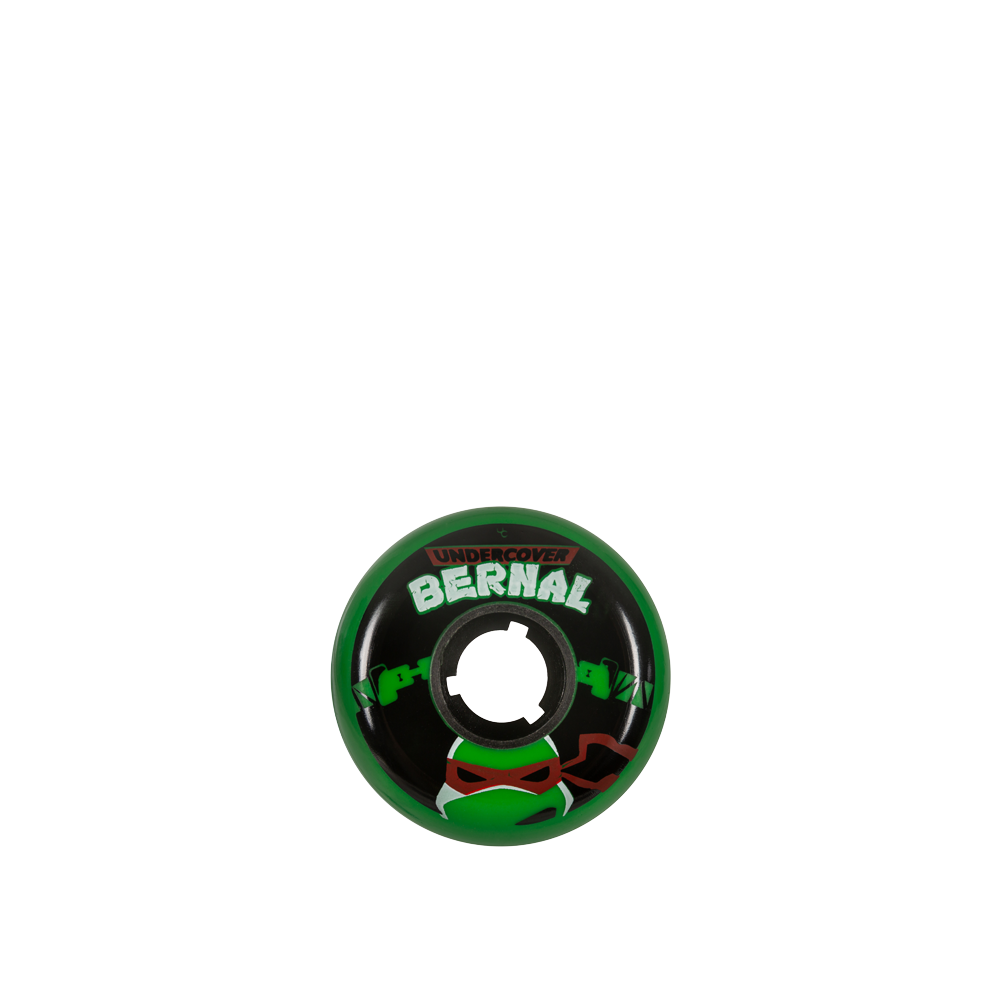 Undercover Carlos Bernal TV Line 2nd Edition 60mm/90a Skateboard Wheels - 4 Pack Set for Street Skating & Park Tricks | Durable Urethane Wheels for Smooth Ride & Precision Control