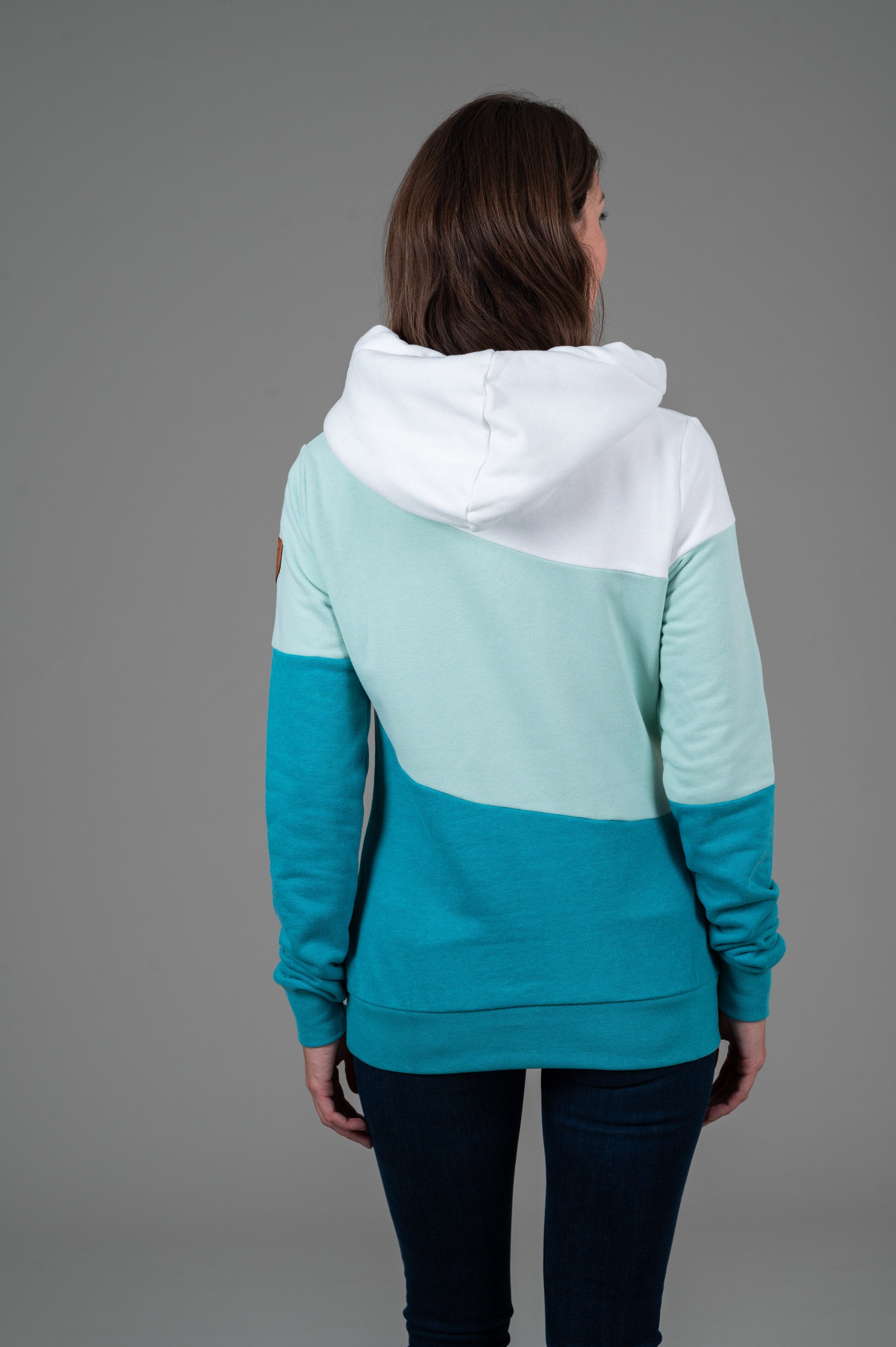 Alora Lichen Mix Hoodie for Women - Soft Fleece Pullover with Kangaroo Pocket, Cozy Winter Sweatshirt for Casual Outfits & Outdoor Activities