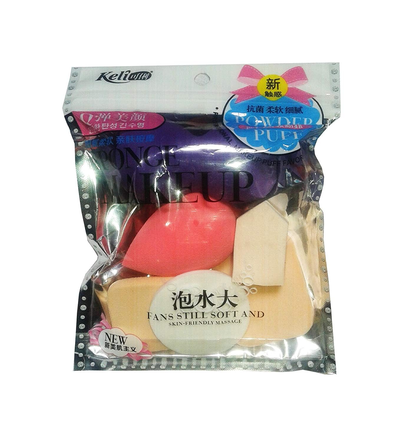Hanumex® 6-Piece Soft Makeup Sponge Set - Premium Foundation Blending Sponges for Flawless Cosmetic Application | Perfect for Liquid, Cream & Powder Makeup | Ideal for Professional Artists & Everyday Beauty Routine