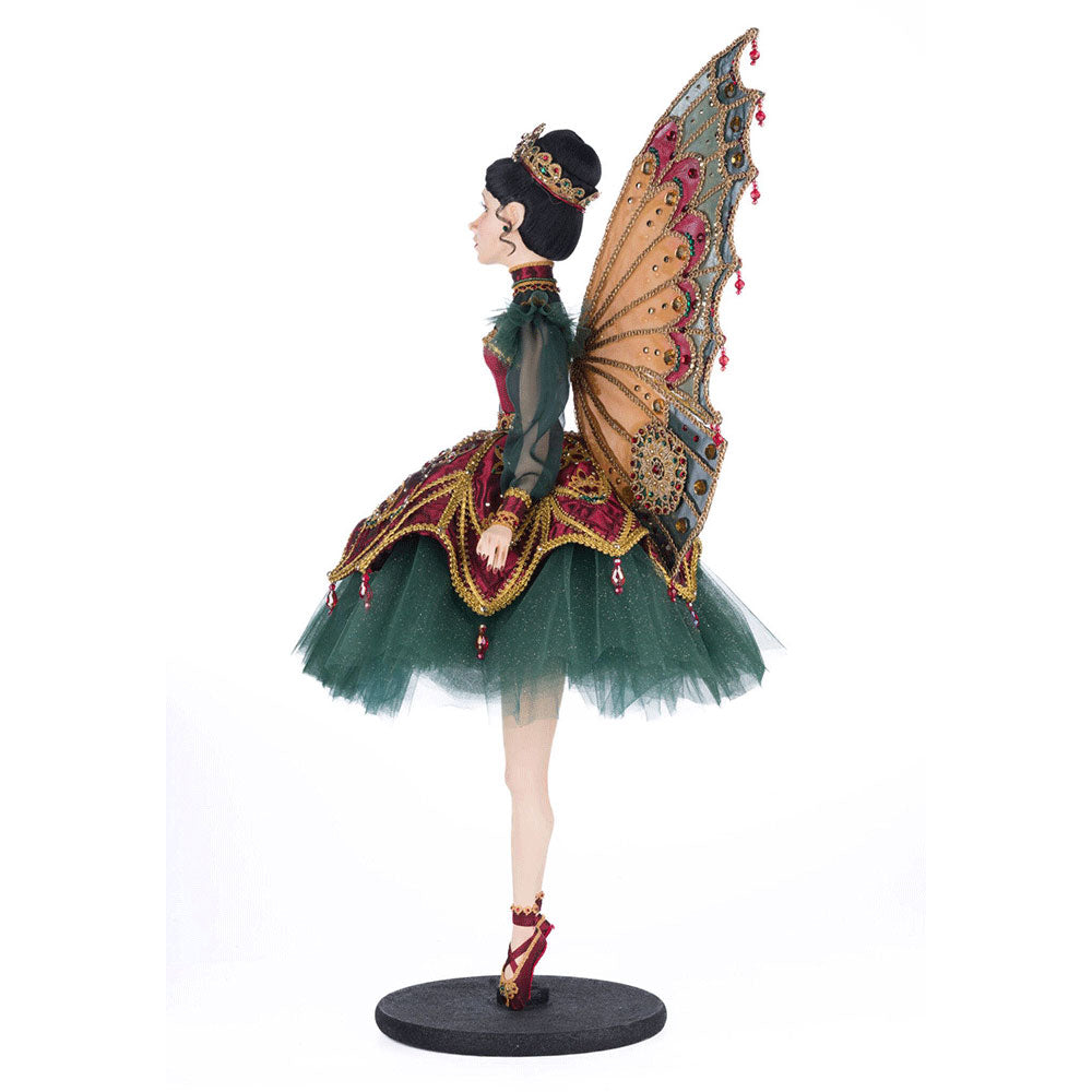 Belle Noelle Standing Fairy Ballerina Doll - Handcrafted Collectible Figurine by Katherine's Collection | Perfect for Christmas Decor, Gift Giving & Ballet Themed Displays