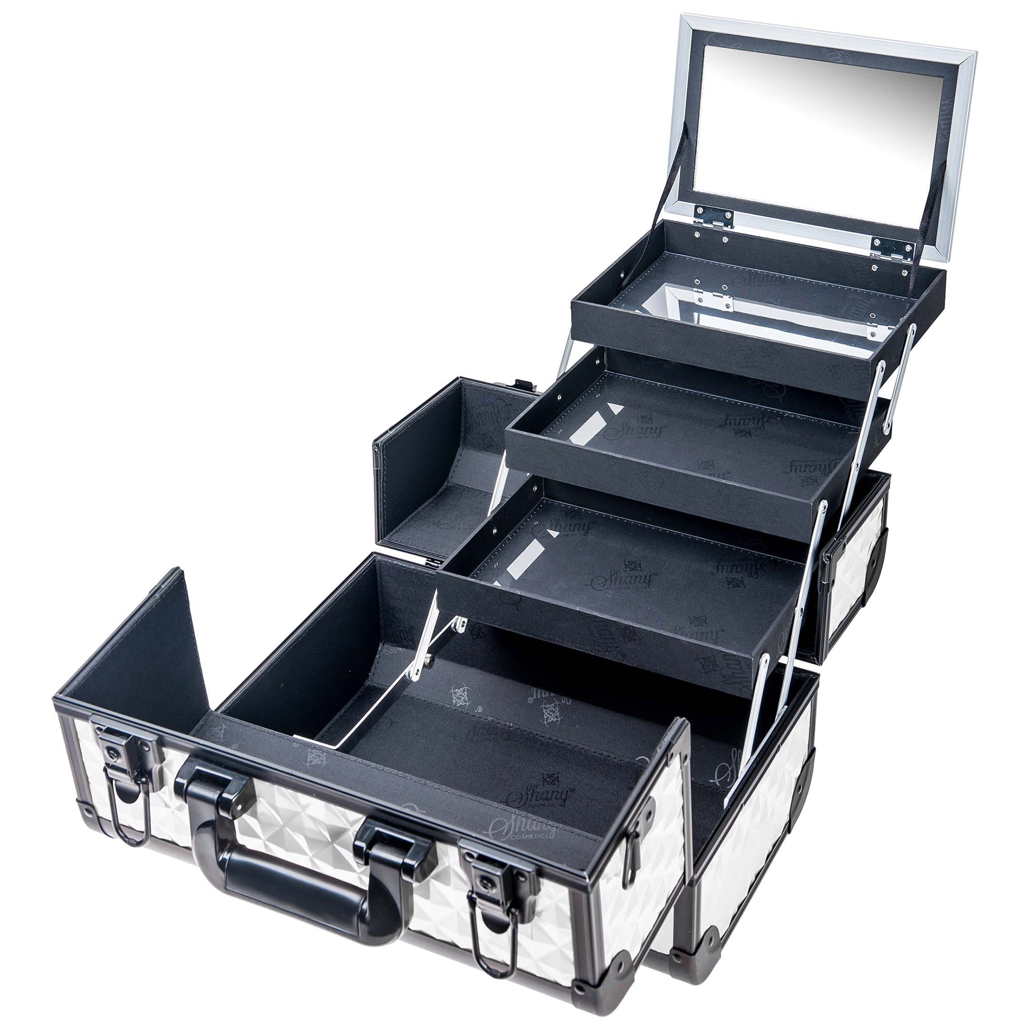 Professional Fantasy Collection Makeup Train Case - Large Capacity Cosmetic Organizer for Makeup Artists & Beauty Enthusiasts | Perfect for Salon, Travel & Home Storage