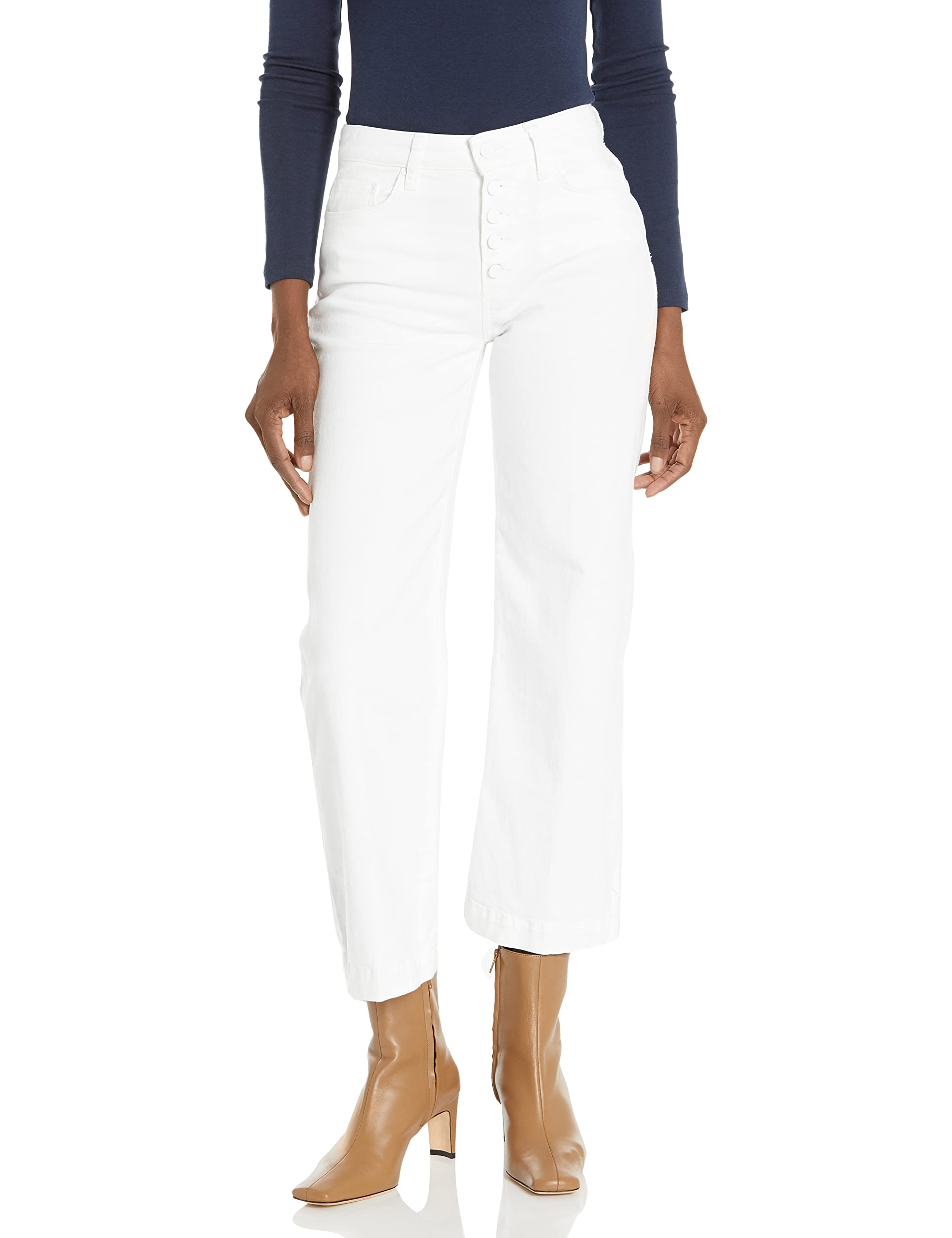 PAIGE Women's High Rise Laurel Canyon Jeans - Slim Fit Stretch Denim Pants for Casual Wear & Everyday Style | Perfect for Work, Weekend & Date Night Outfits