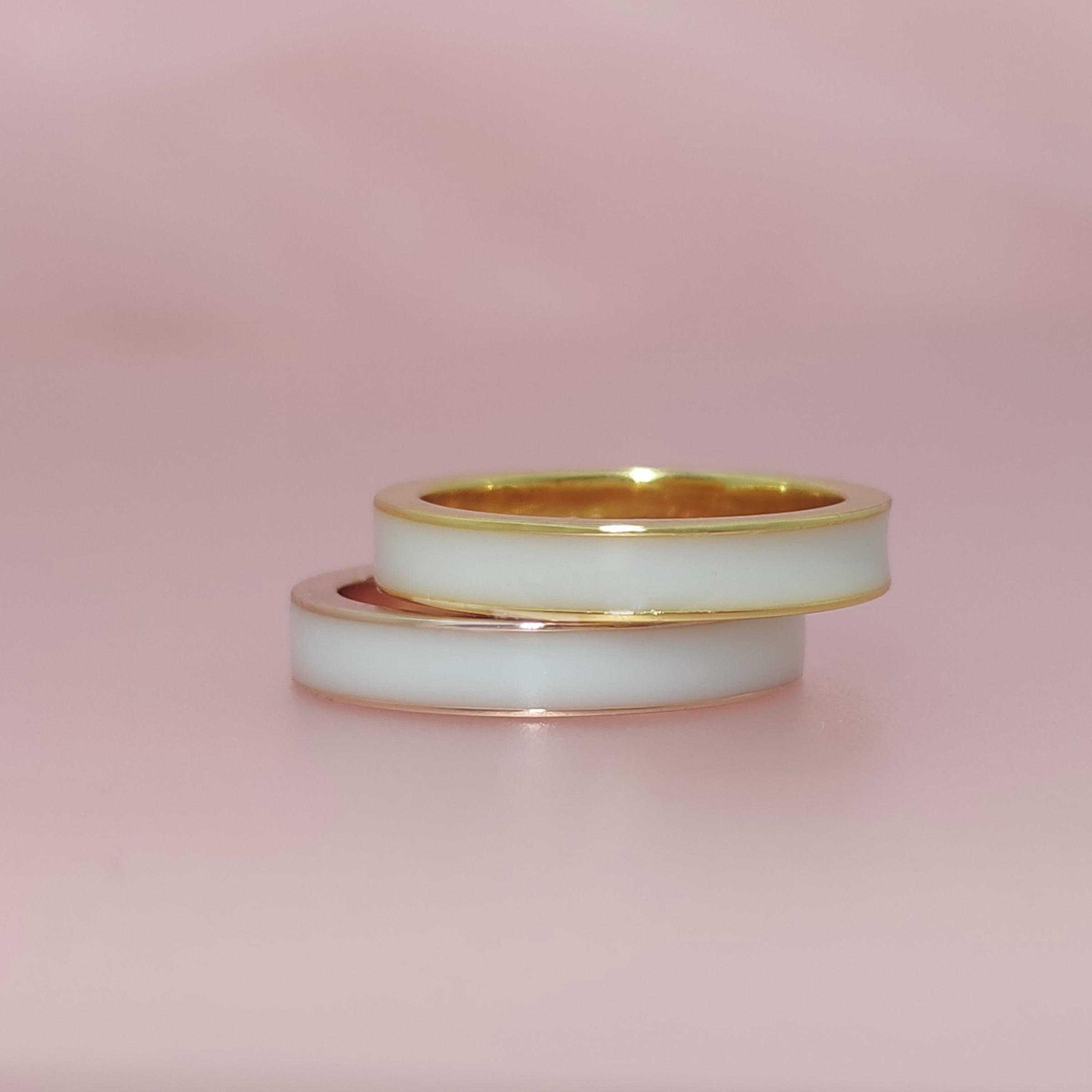 Eternal Bond Solid Gold Men's Ring - 4mm Width Channel Breastmilk Design - Perfect for Anniversaries, Weddings & Romantic Gifts