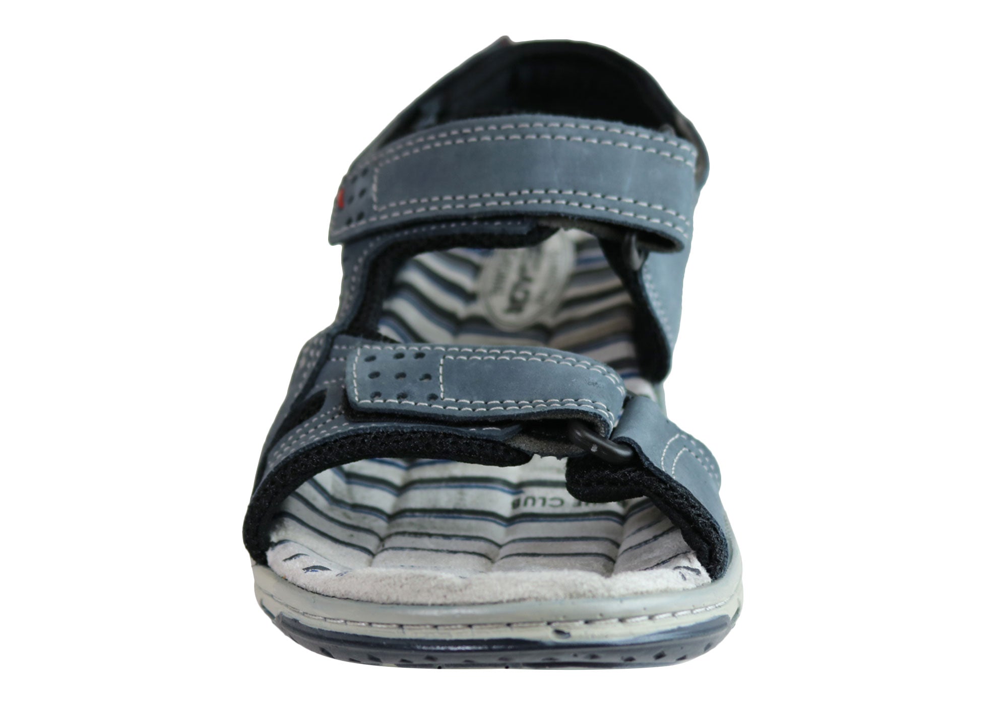 Premium Jim Men's Leather Comfortable Cushioned Sandals - Handmade in Brazil - Perfect for Summer, Beach & Casual Wear