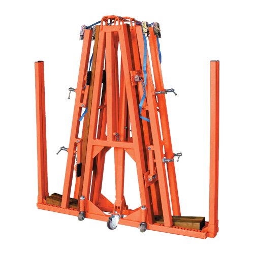 Abaco Folding A Frame Ladder - Lightweight Aluminum Folding Ladder for Home, Garage & Outdoor Use - Perfect for Painting, Roofing & DIY Projects