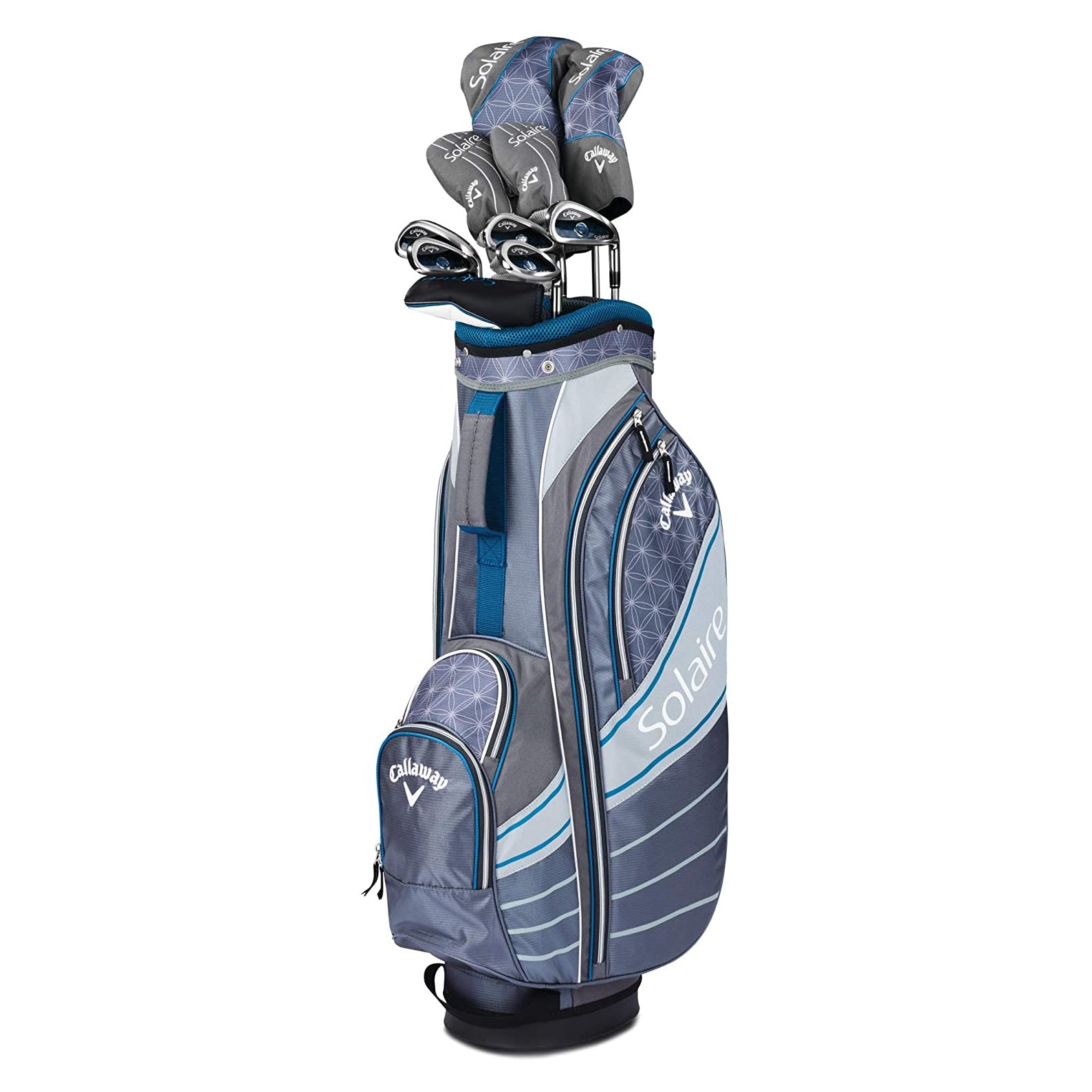 Callaway Solaire 8-Piece Right-Handed Women's Golf Club Set - Perfect for Beginners & Lady Golfers on the Course