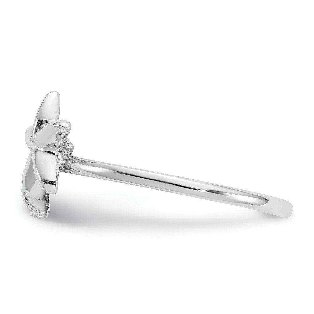 14k White Gold Starfish and Sand Dollar Ring Band - Elegant Beach Jewelry for Women, Perfect for Vacation, Wedding, or Everyday Wear