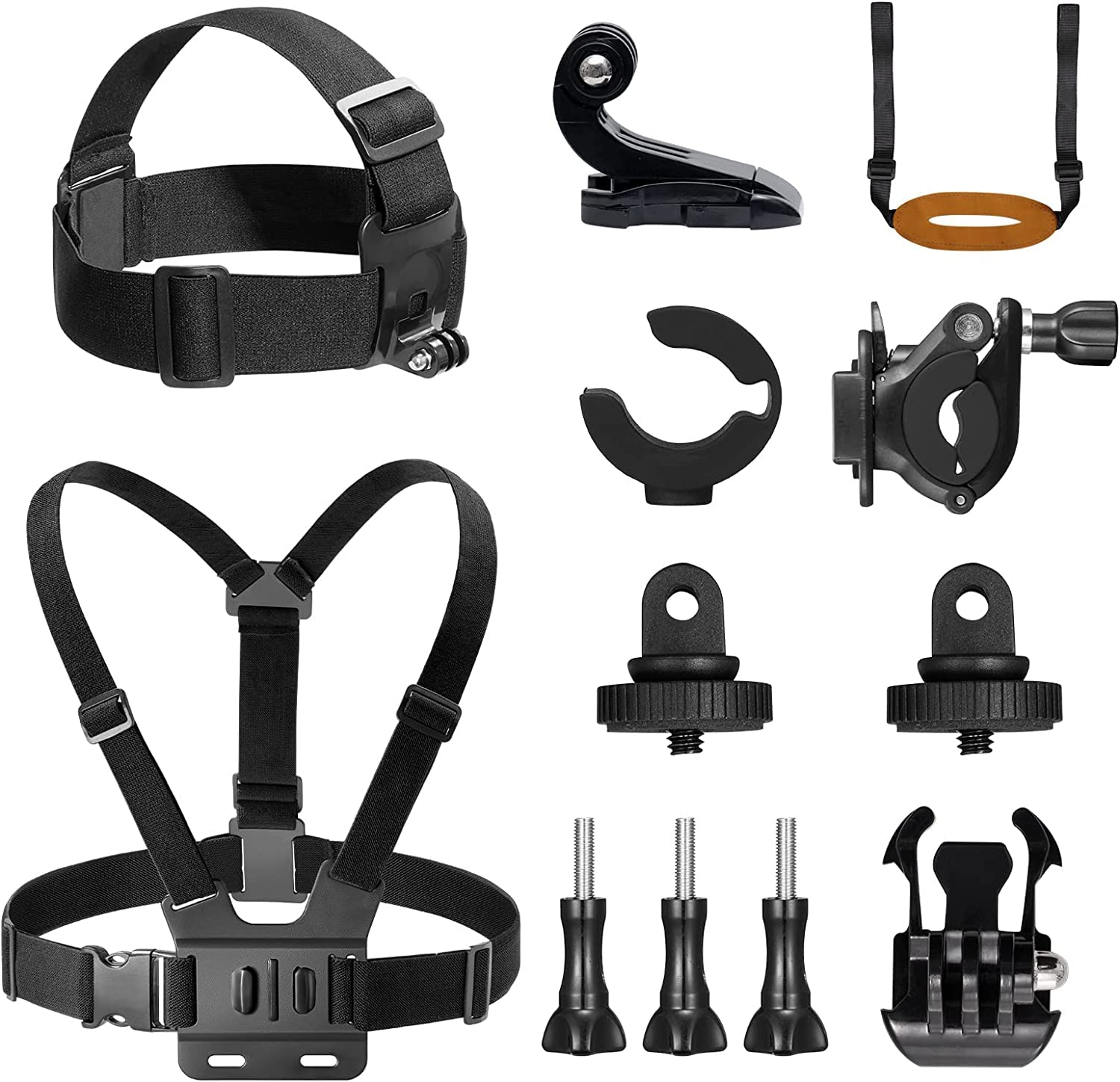 AKASO Waterproof Action Camera Jet Ski Kit - Compatible with EK7000, EK7000 Pro, Brave 4, Brave 4 Pro, Brave 7 LE, Brave 7, V50X, V50 Pro, V50 Elite & Most Action Cameras - Perfect for Jet Skiing, Surfing, Kayaking & Water Sports Adventures