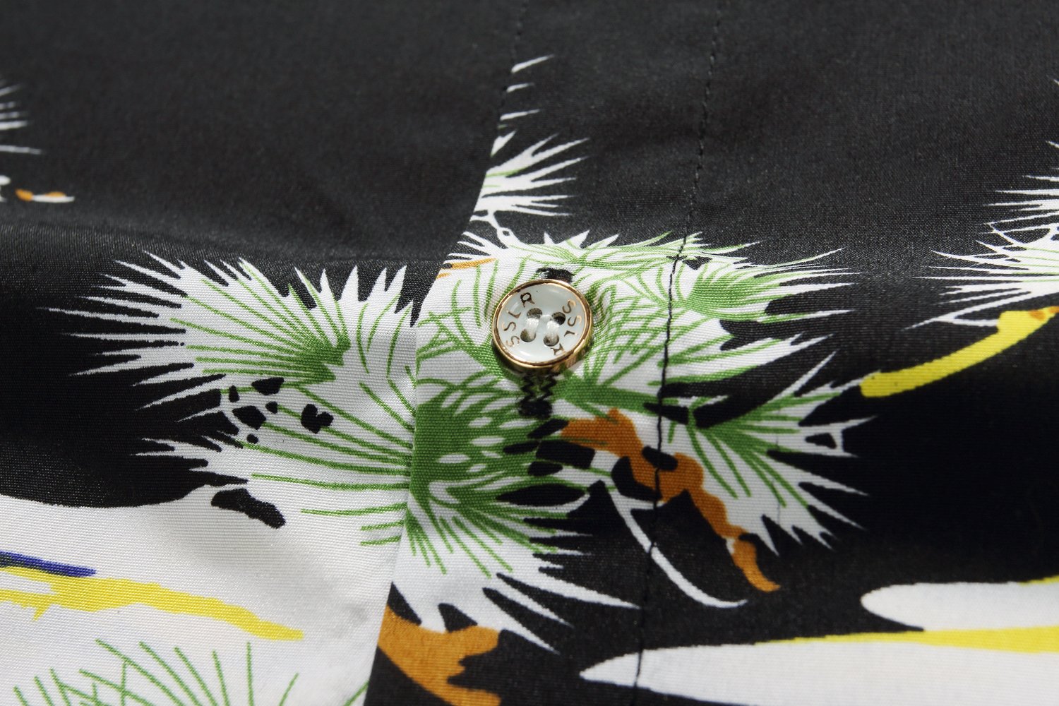 Men's Hawaiian Shirt - SSLR Short Sleeve Button Down Casual Summer Shirt for Beach, Vacation & Tropical Party Wear