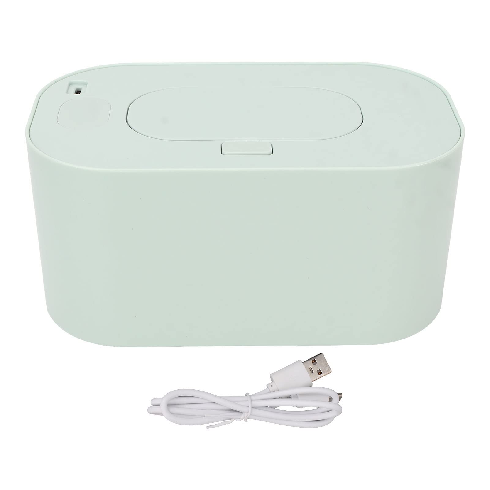 USB Baby Wipe Warmer & Dispenser - Portable Wet Wipes Heater for Newborns & Infants - Perfect for Diaper Changes, Nighttime Care, and On-the-Go Parenting