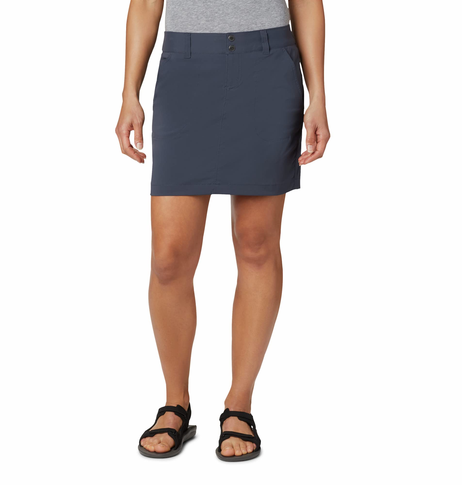 Columbia Women's Tidal Skort - Quick-Dry Hiking Skirt with Built-in Shorts for Outdoor Adventures, Running & Tennis