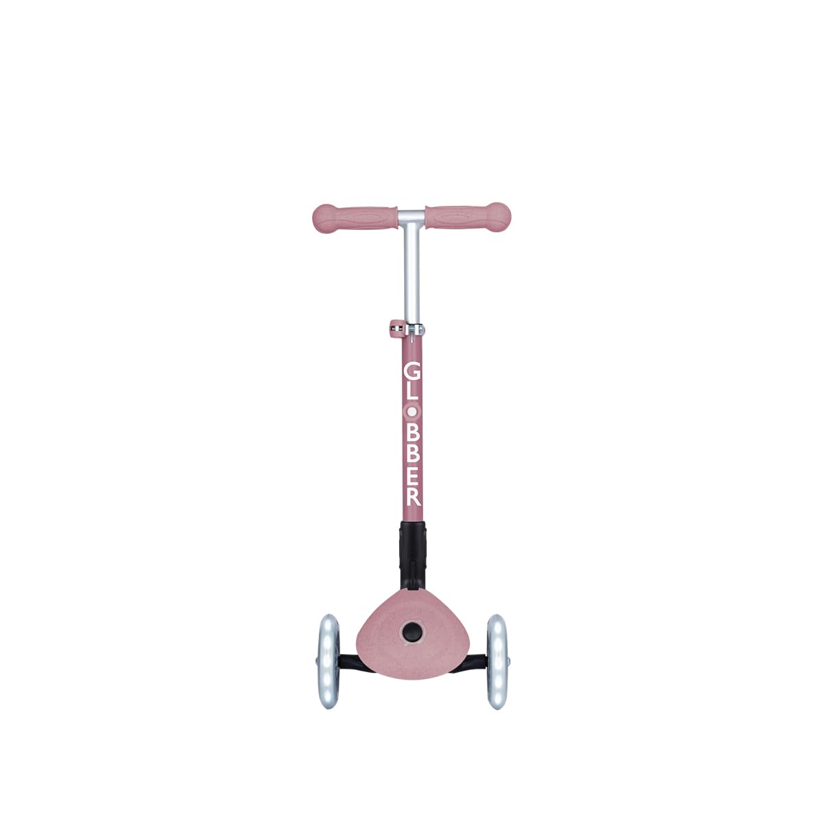 Globber Junior Foldable Light-Up Eco Scooter - Unisex Youth Kick Scooter for Kids | Perfect for Commuting, School & Outdoor Fun