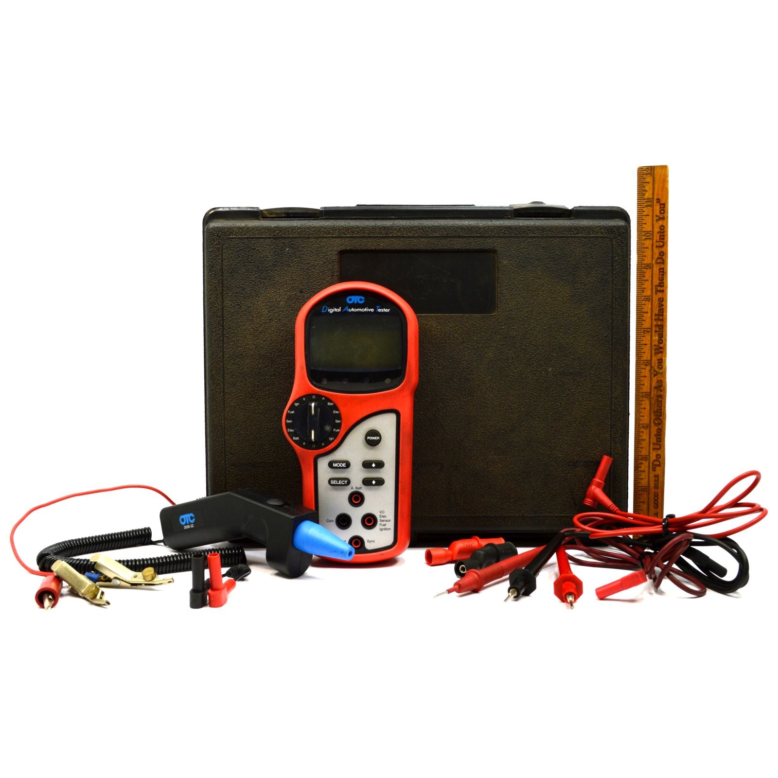 Gently Used OTC No. 3545 Digital Automotive Tester (DAT) Kit with Case - Professional Car Diagnostic Tool for Mechanics & DIY Auto Repair