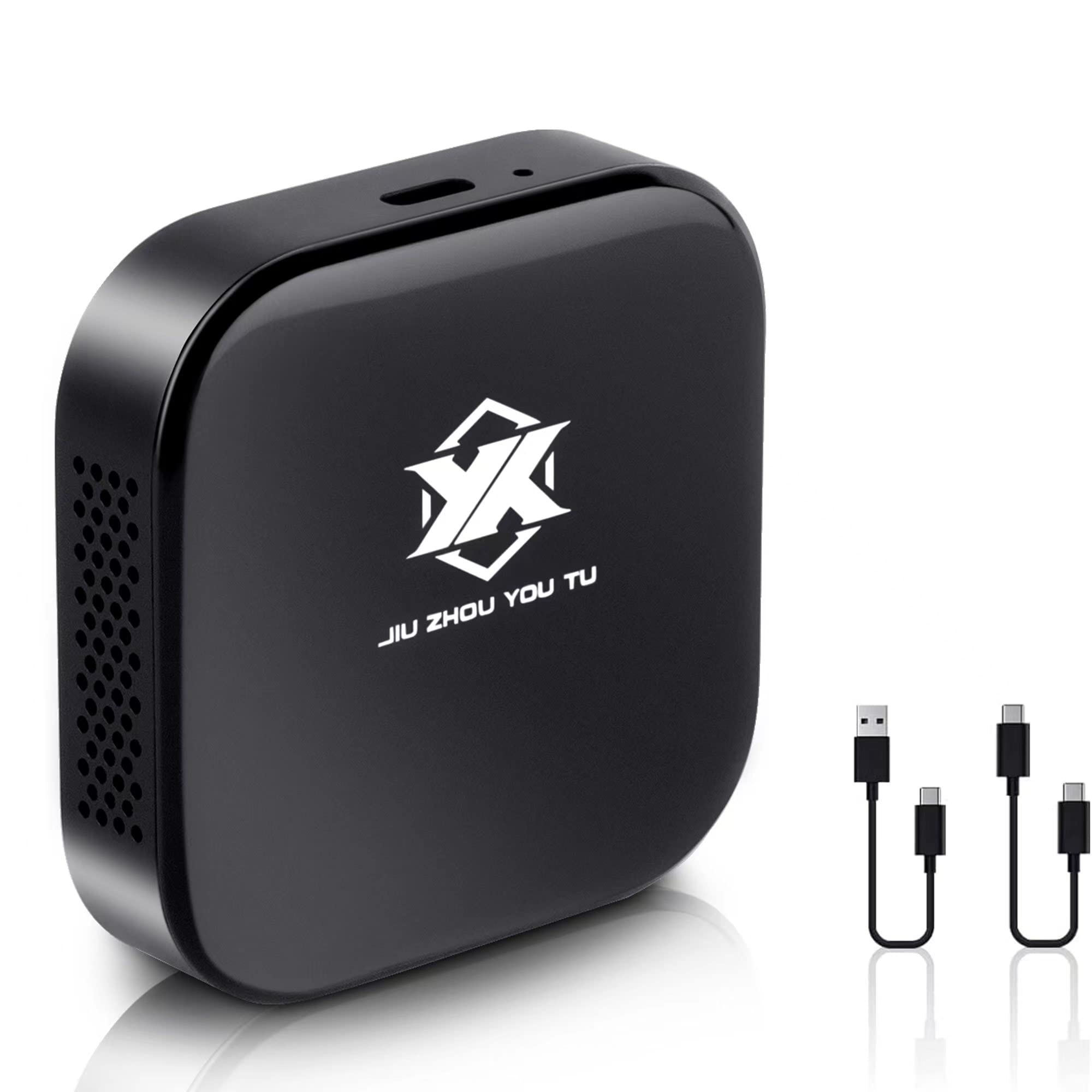 Wireless CarPlay AI Box for Android System - JIUZHOUYOUTU HDMI Multimedia Video Box with Wireless CarPlay/Android Auto Adapter - Supports Netflix, YouTube, GPS & Google Play - Perfect for In-Car Entertainment & Navigation