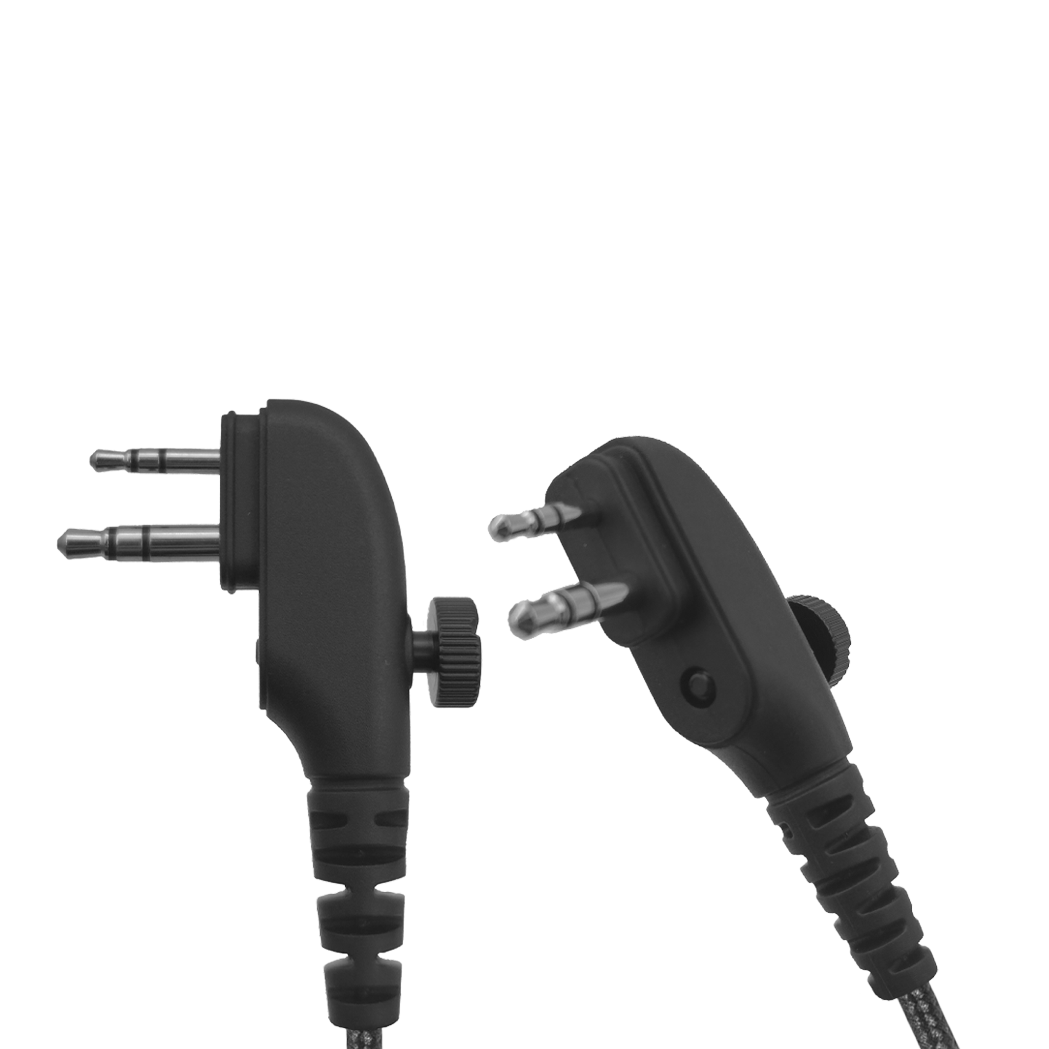 Atlantic Radio AT3W H4 3-Wire Acoustic Tube Earpiece - Clear Audio Surveillance Headset for Security, Law Enforcement & Covert Operations