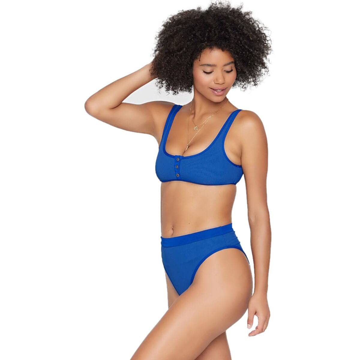 LSpace Women's Ridin' High French Cut Bikini Bottoms - Sexy High Waist Swimwear for Beach & Pool Vacations