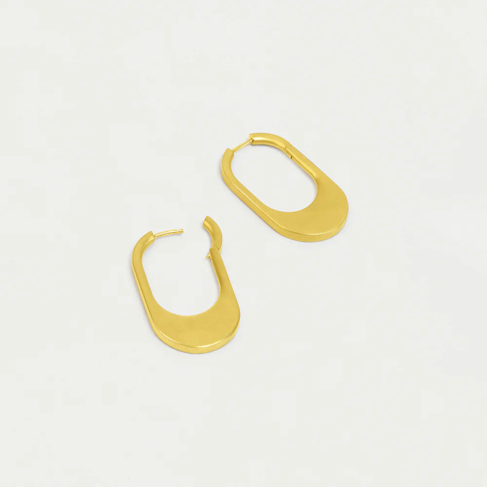 Dean Davidson Crosby Hinged Hoop Earrings - Sterling Silver Dangle Hoops for Women - Perfect for Parties, Weddings & Everyday Wear