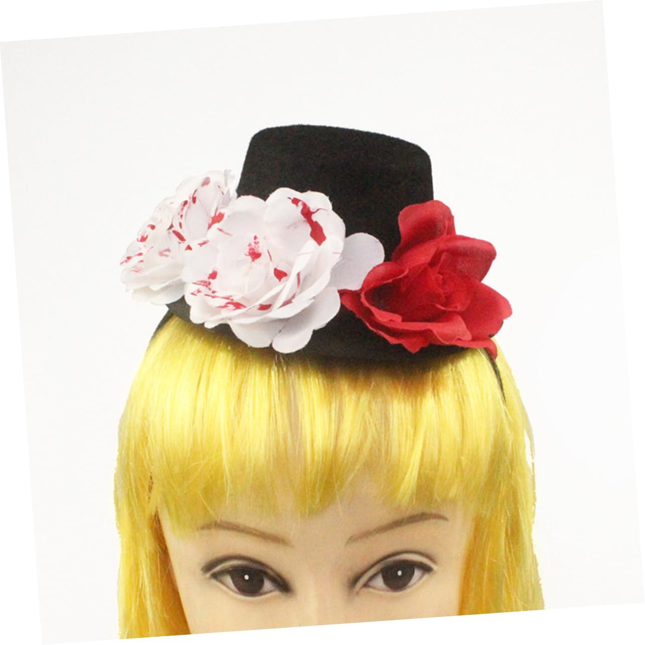 Beavorty Floral Hair Clips for Women - 2 Pack Wedding Party Headbands, Boho Festival Hair Accessories for Girls & Teens - Perfect for Bridal, Prom, and Summer Events