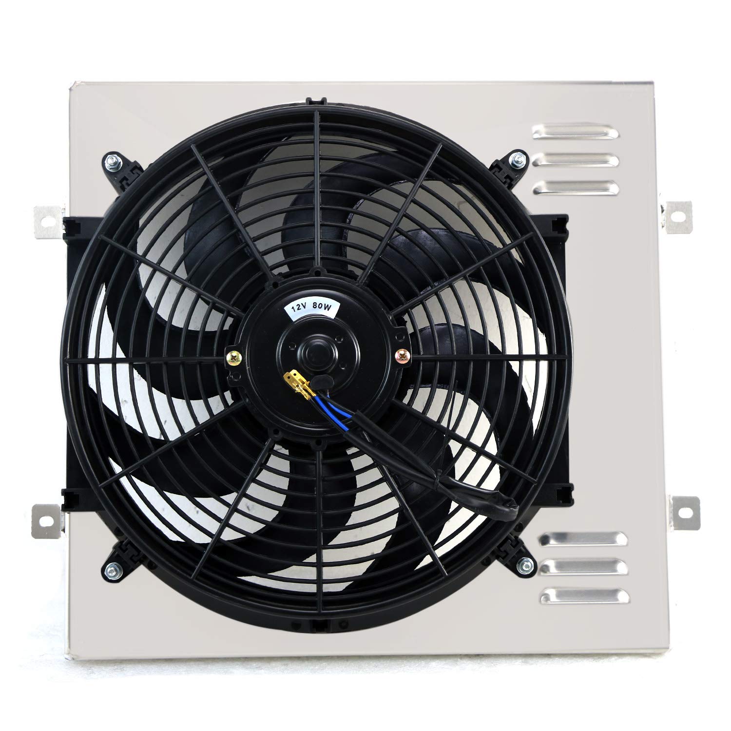 AlloyWorks Radiator Shroud & Fan Kit for 1964-1966 Ford Mustang, Falcon, Mercury Comet - Fits 3.3L & 4.7L Engines - High-Performance Cooling Upgrade for Classic Car Restoration & Hot Rod Builds