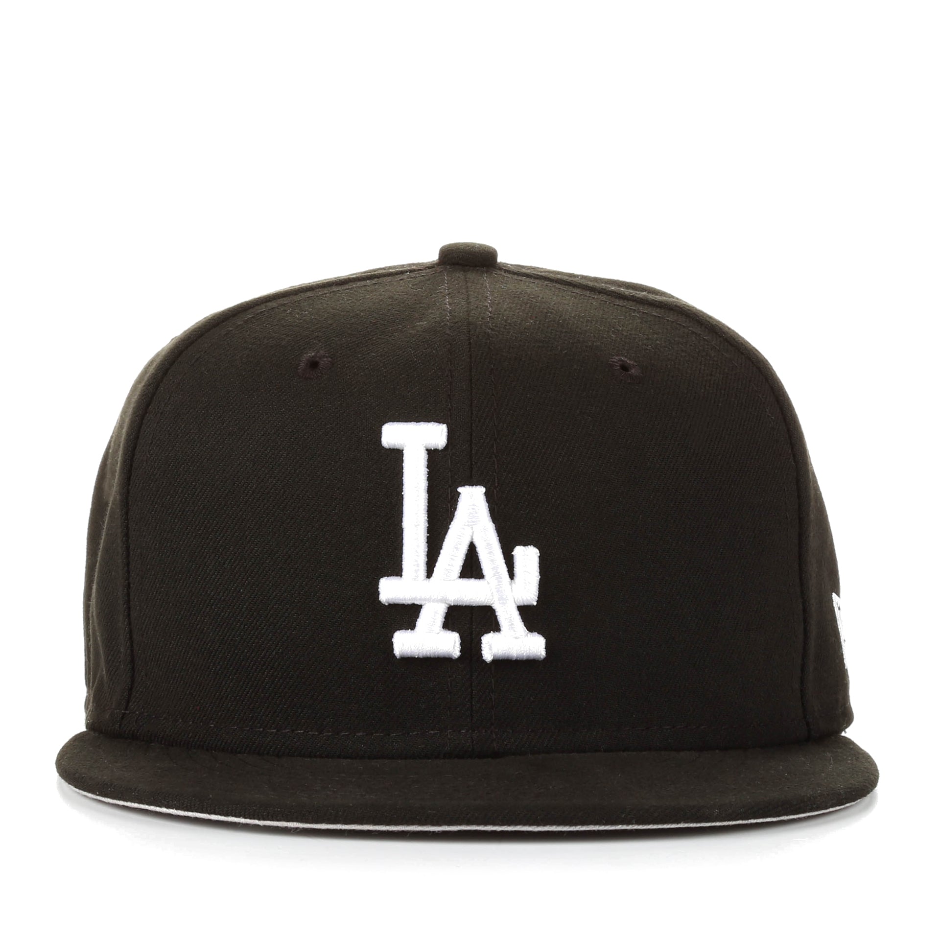 New Era 59Fifty MLB Basic Fitted Cap - Los Angeles Dodgers Black Baseball Hat for Men & Women - Perfect for Baseball Games, Streetwear & Casual Outfits