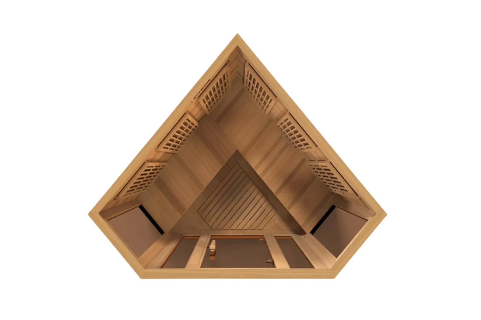 Maxxus Avignon Edition 3-Person Corner Low EMF FAR Infrared Sauna for Home Relaxation & Detox - Perfect for Wellness, Muscle Recovery & Stress Relief