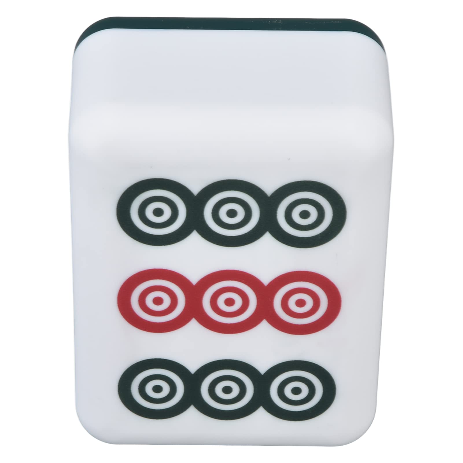 Mahjong Night Light - Small Desk Lamp with Dual Color & One-Button Switch - Durable Bedside Lighting for Game Rooms, Dorm Decor, and Asian-Themed Home Decor