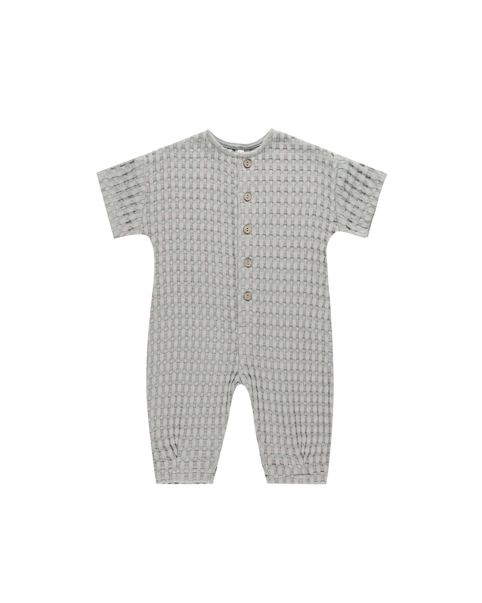 Quincy Mae Hayes Jumpsuit for Women - Dusty Blue Casual Romper | Perfect for Summer Outfits, Beach Vacations & Boho Fashion