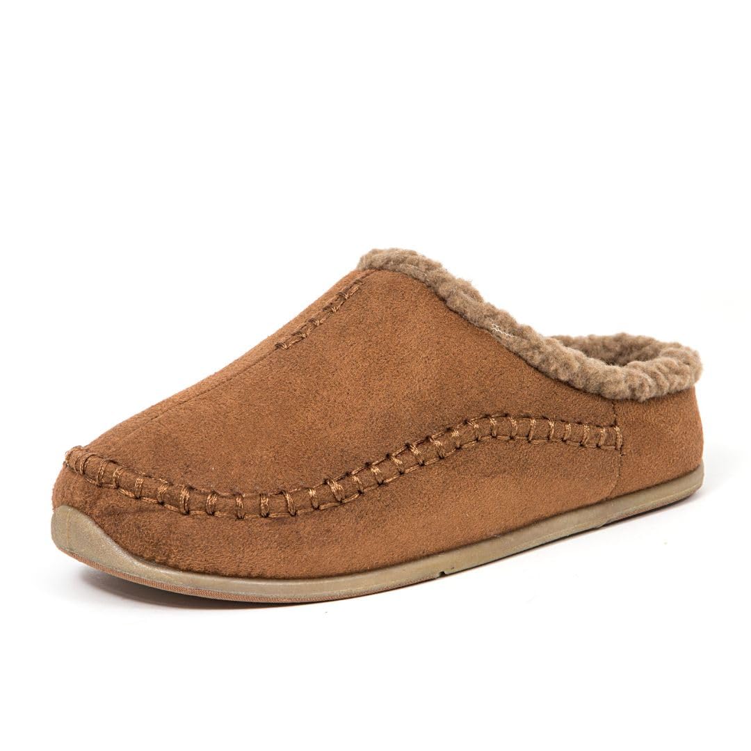 Deer Stags Lil Spun Kids Slippers - Soft & Comfortable House Shoes for Boys & Girls - Perfect for Indoor Wear, Playtime & Cozy Home Relaxation