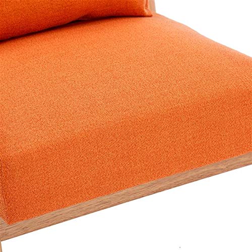 Single Person Chaise Lounge Sofa - Modern Guest Chair for Living Room, Bedroom & Patio - Comfortable One-Person Furniture Piece for Relaxing & Lounging
