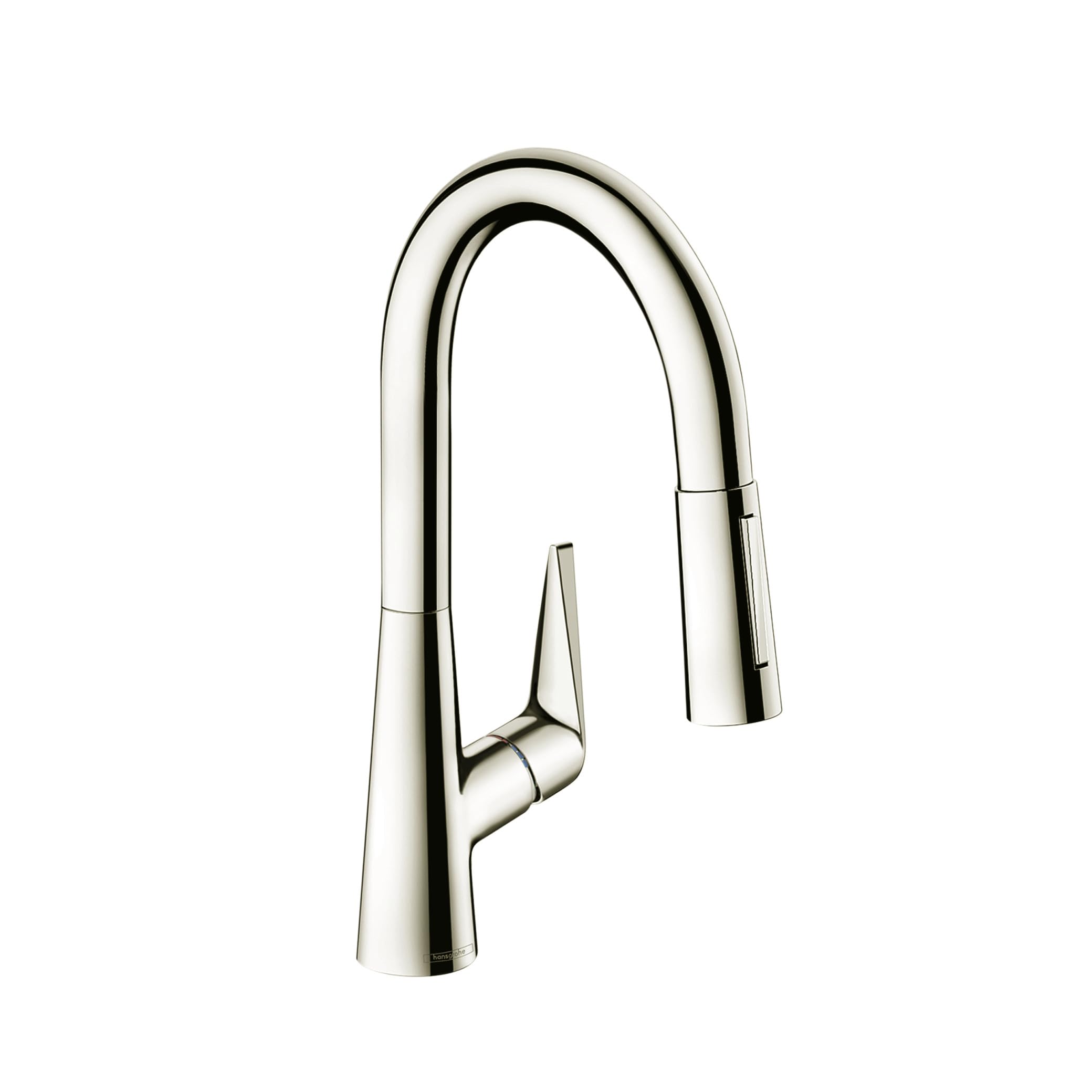 Hansgrohe Talis S Brushed Nickel Kitchen Faucet with Pull Down Sprayer - Perfect for Modern Kitchens