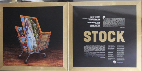 Julien Wilson Stock LP Limited Edition Gold Vinyl Mint Condition - Perfect for Jazz Collectors & Audiophiles