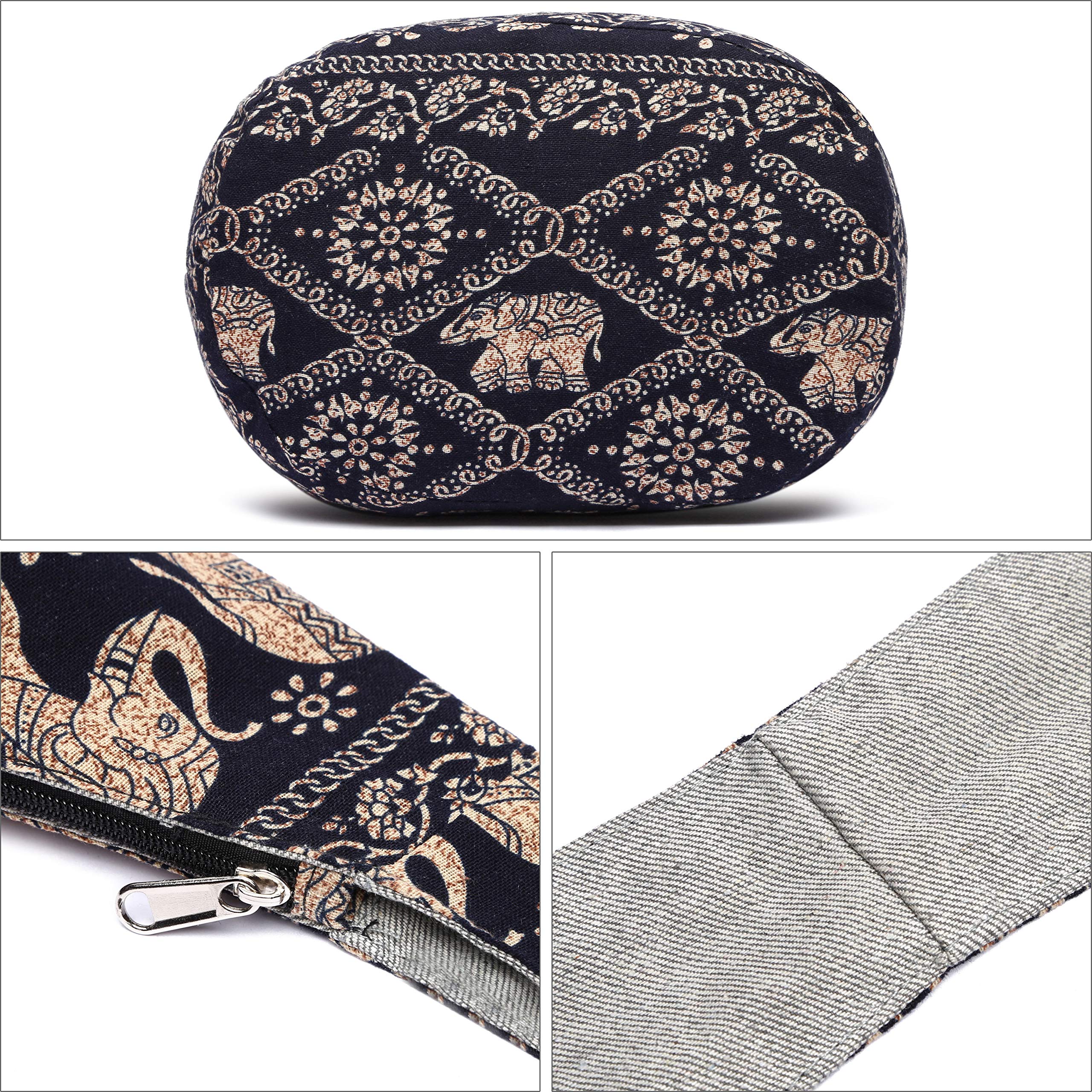 Stylish Women's Canvas Shoulder Bag - Bohemian Animal Print Crossbody Purse for Everyday Use, Travel & Casual Outings