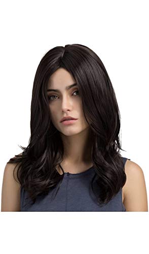 Rukaiyah Full Head Synthetic Women's Wig - Long Straight Natural Brown Hair for Women | Perfect for Cosplay, Daily Wear & Special Occasions