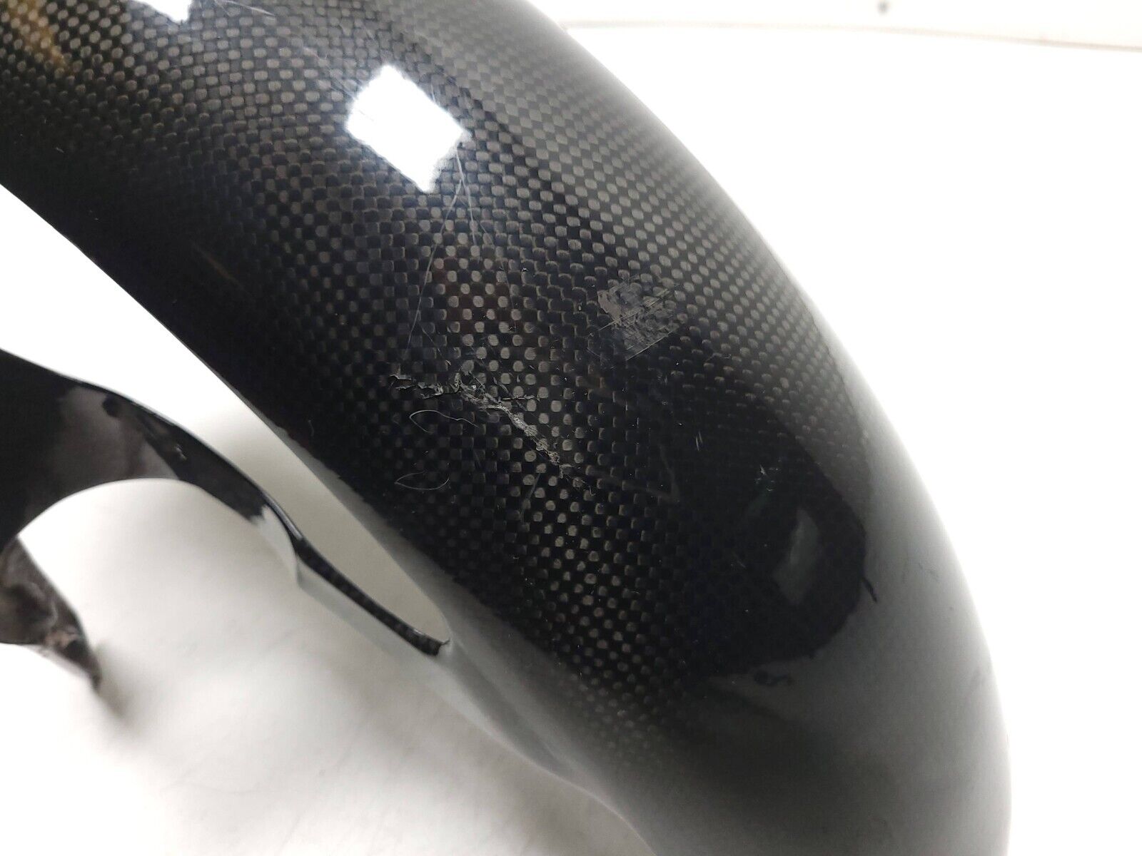 Ducati Monster M600 620 Carbon Fiber Front Fender OEM Replacement - Perfect for Motorcycle Upgrades & Racing Performance