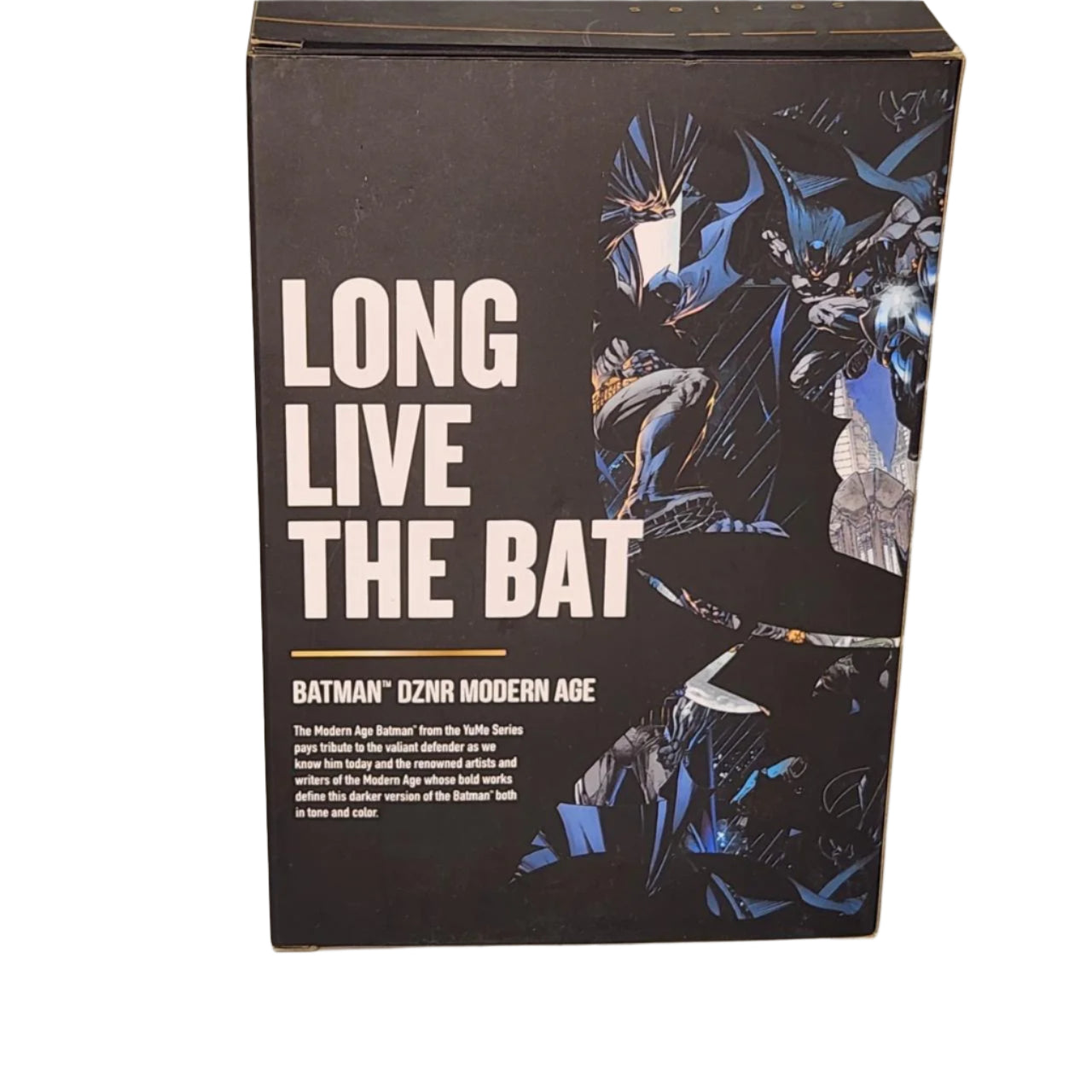 Batman 80th Anniversary Collectible Figure - YuMe Dznr Modern Age Limited Edition for DC Comics Fans | Perfect for Display, Gifts & Comic Book Collections