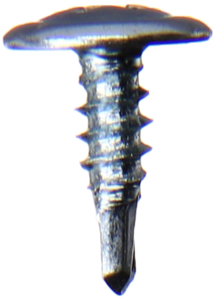 Self-Drilling Screws #8-18 Zinc Plated, Pack of 100 - Perfect for DIY & Metalworking