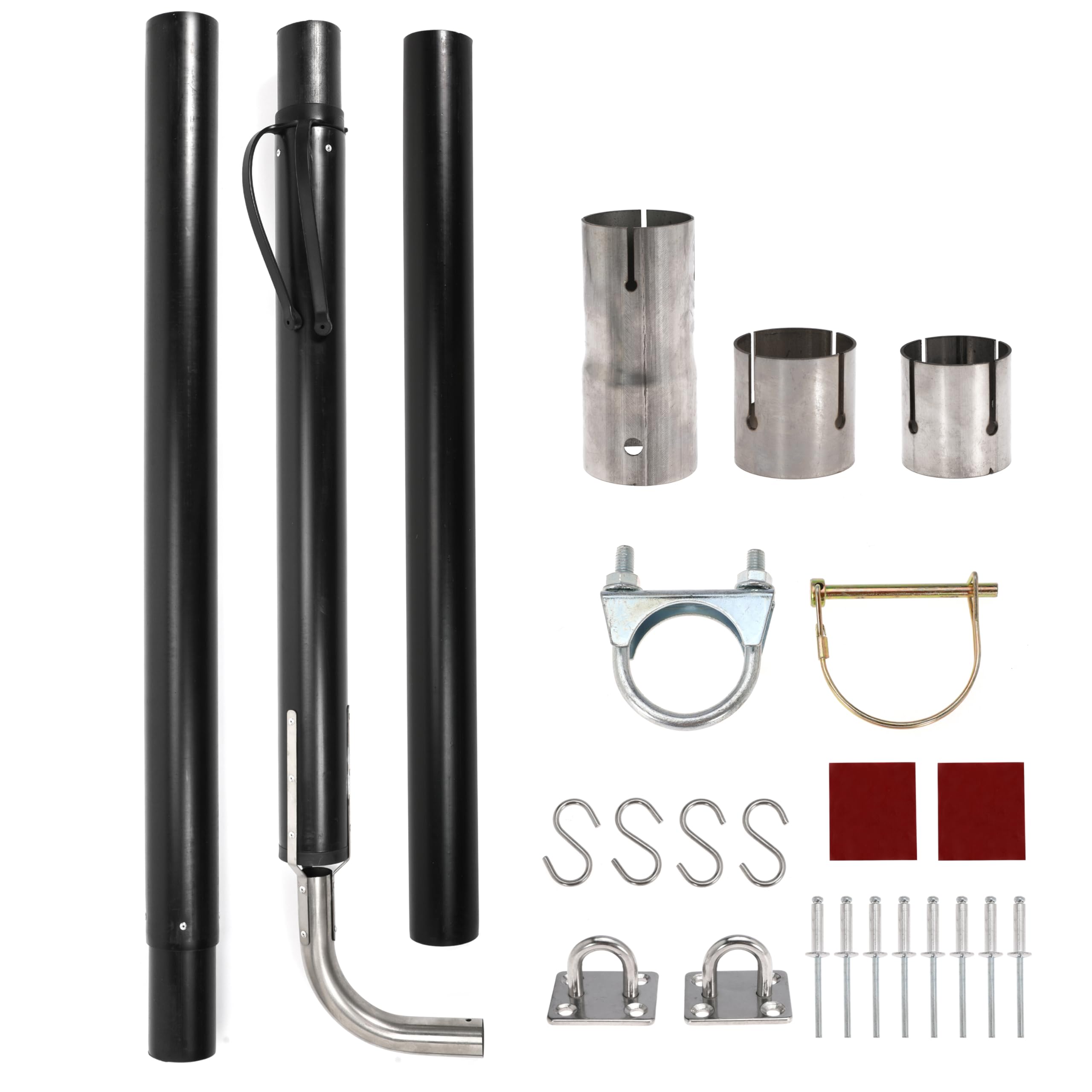 RV Generator Exhaust Extension Kit - Replacement for 44461 Pipe Extension | Durable RV Generator Exhaust Venting System | Perfect for Camping, Boondocking & Outdoor Adventures