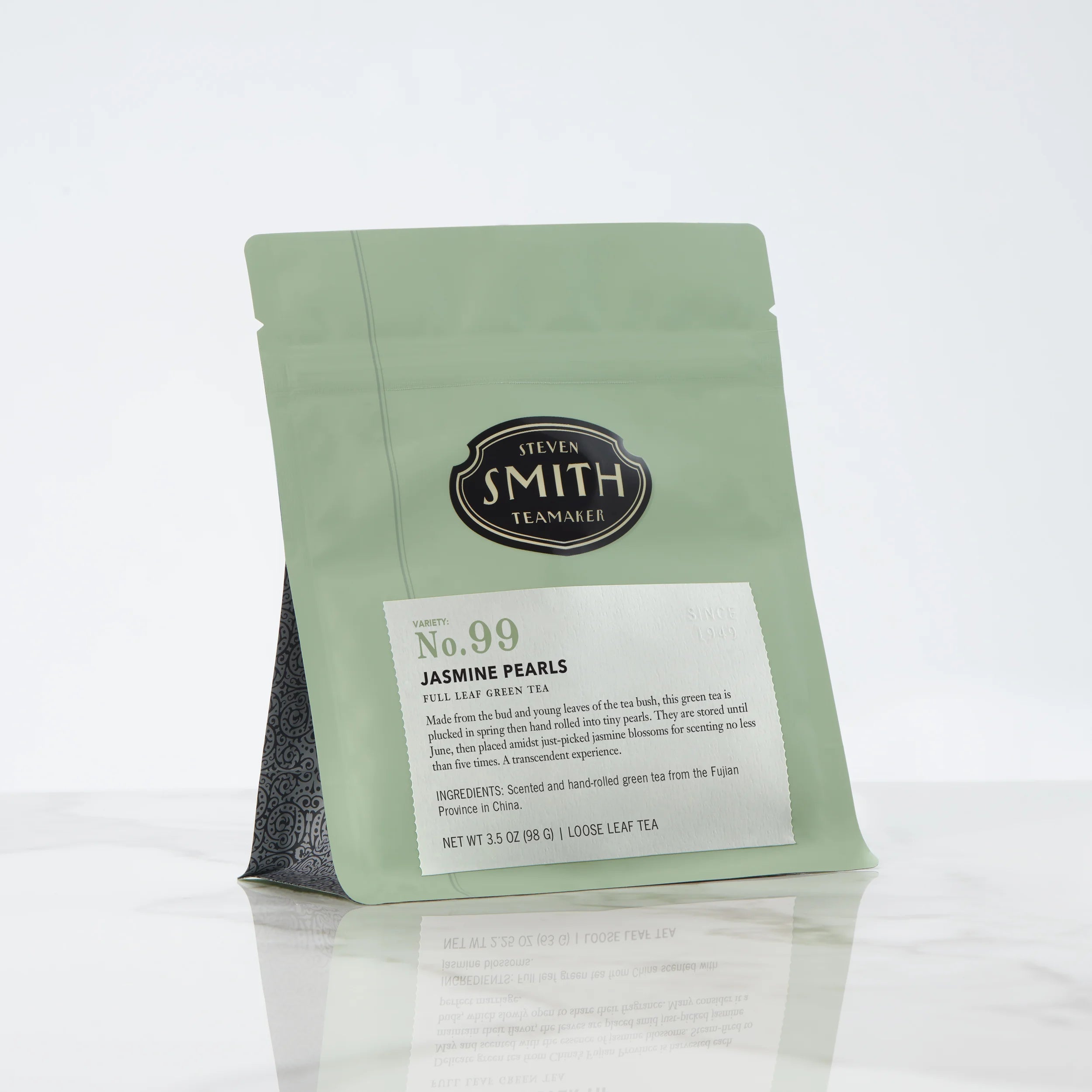 Premium Jasmine Pearls Green Tea - Loose Leaf Tea for Relaxation & Wellness - Perfect for Afternoon Tea, Meditation & Gifting