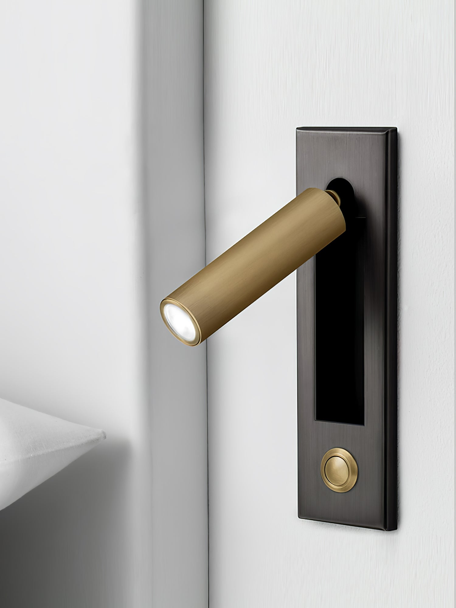 Modern LED Wall Sconce for Bedroom - Adjustable Reading Light with USB Port - Perfect for Night Reading, Nursery Room Lighting and Bedside Ambience