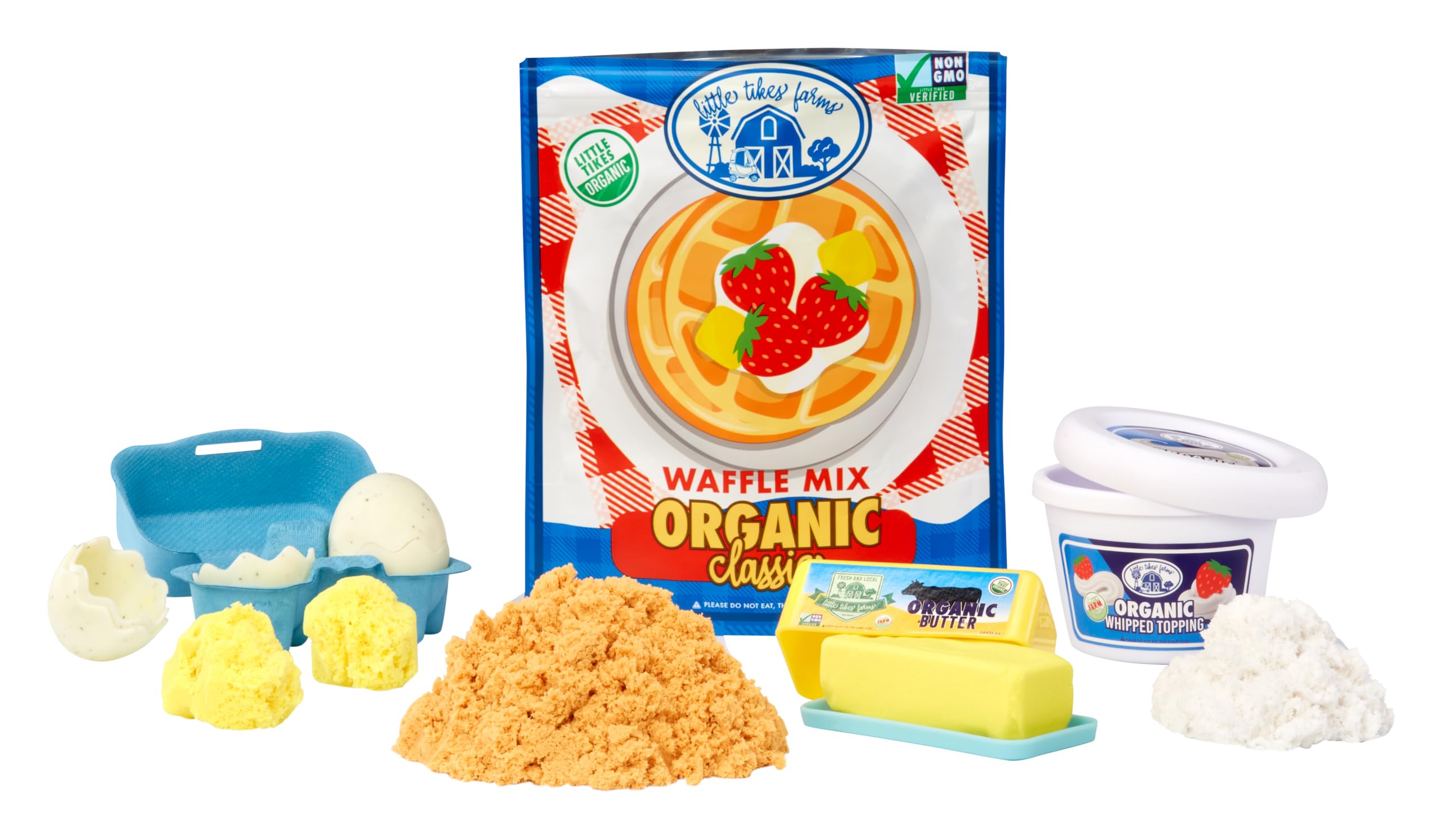 Creative Chefs Waffles Kit - Professional Waffle Maker Set for Home & Restaurant Use - Perfect for Breakfast, Brunch, and Dessert Making