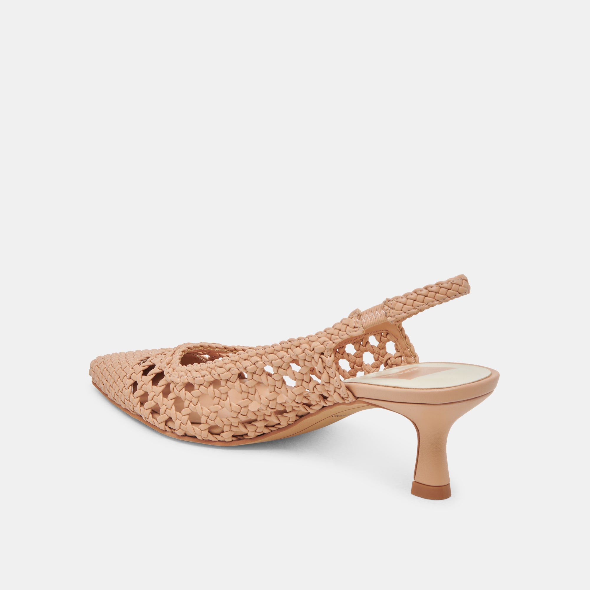 OLYMPA Women's High Heels - CAFE WOVEN STELLA Fashion Sandals for Summer, Parties & Weddings
