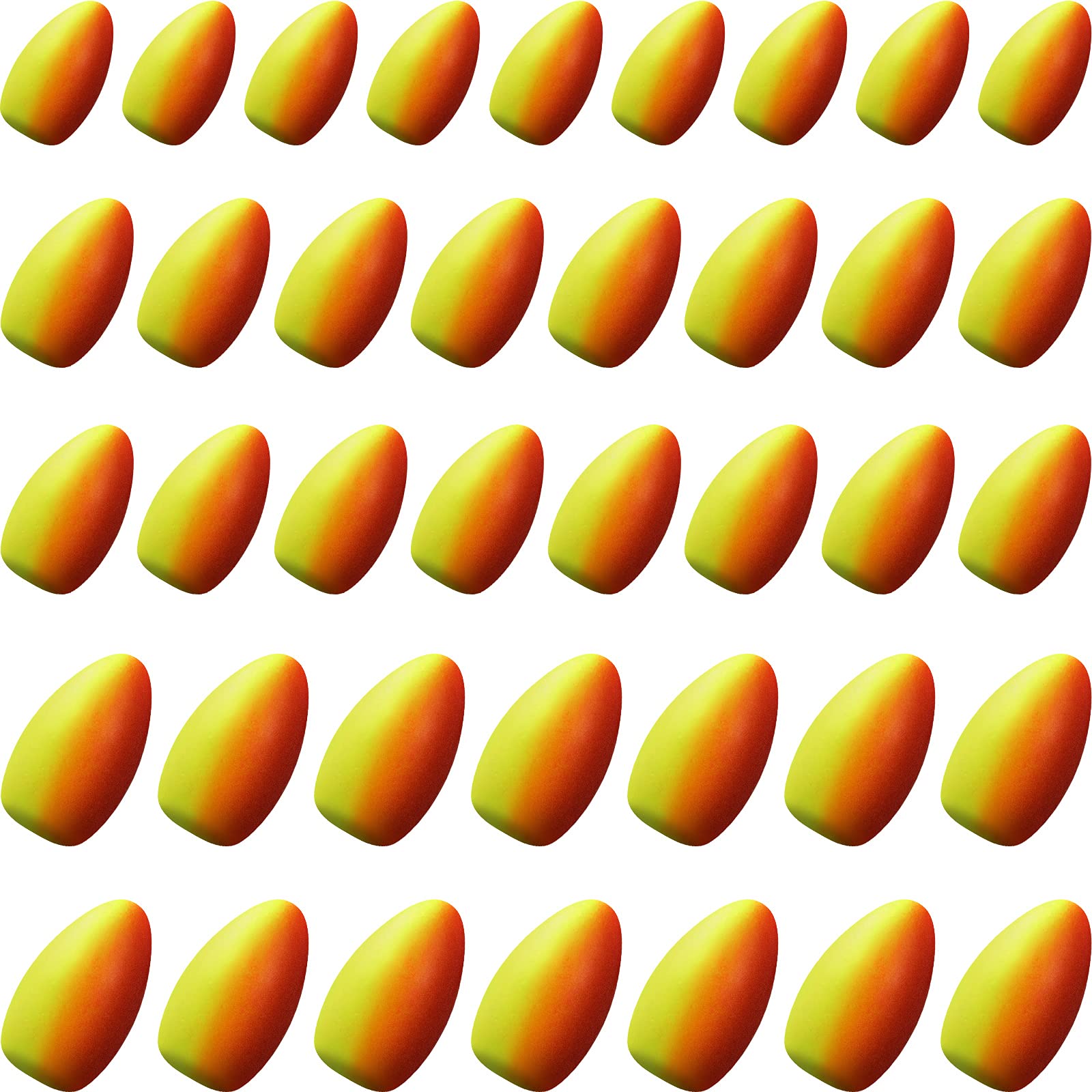 Skylety 60-Piece Foam Fishing Floats Set - Bullet, Snell, Spinner, Pompano Rigs & Oval Strike Indicators for Trout, Catfish, Walleye - Perfect for Freshwater & Saltwater Fishing