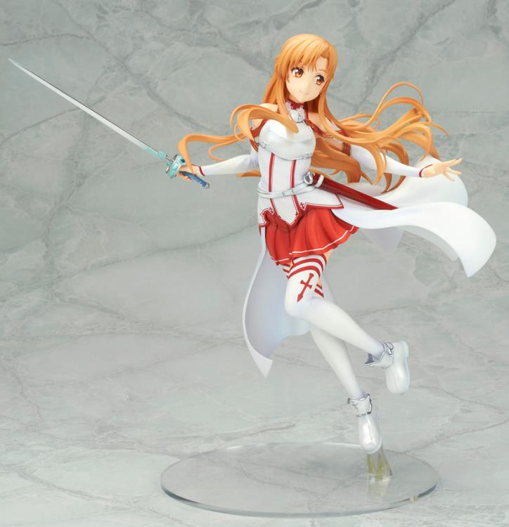 1/7 Scale Sword Art Online Ordinal Scale Asuna Statue Figure - Anime Collectible for Fans & Home Decor