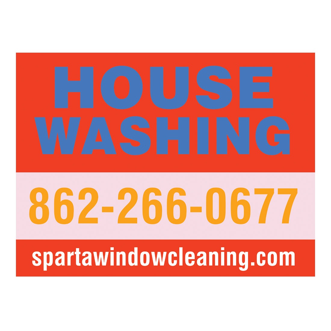 Custom Lawn Sign with Solid Middle Line - Personalized Yard Sign for Home, Business, or Events - Perfect for Real Estate, Graduations, and Special Occasions